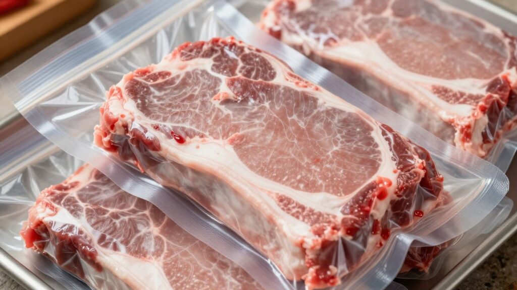 หลักการ ซีลเนื้อวัวและเนื้อหมู เพื่อยืดอายุได้นานสูงสุด