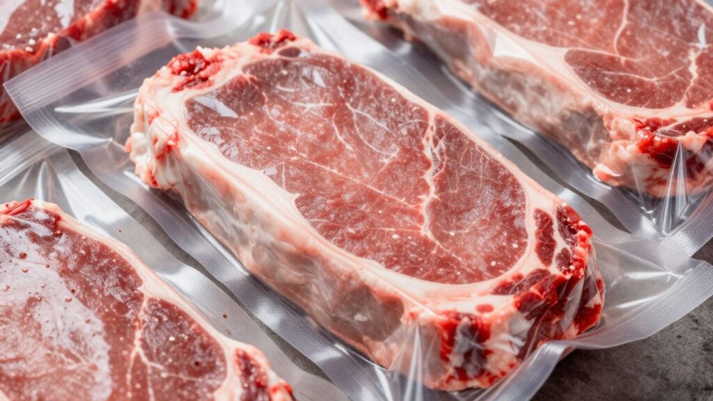หลักการ ซีลเนื้อวัวและเนื้อหมู เพื่อยืดอายุได้นานสูงสุด