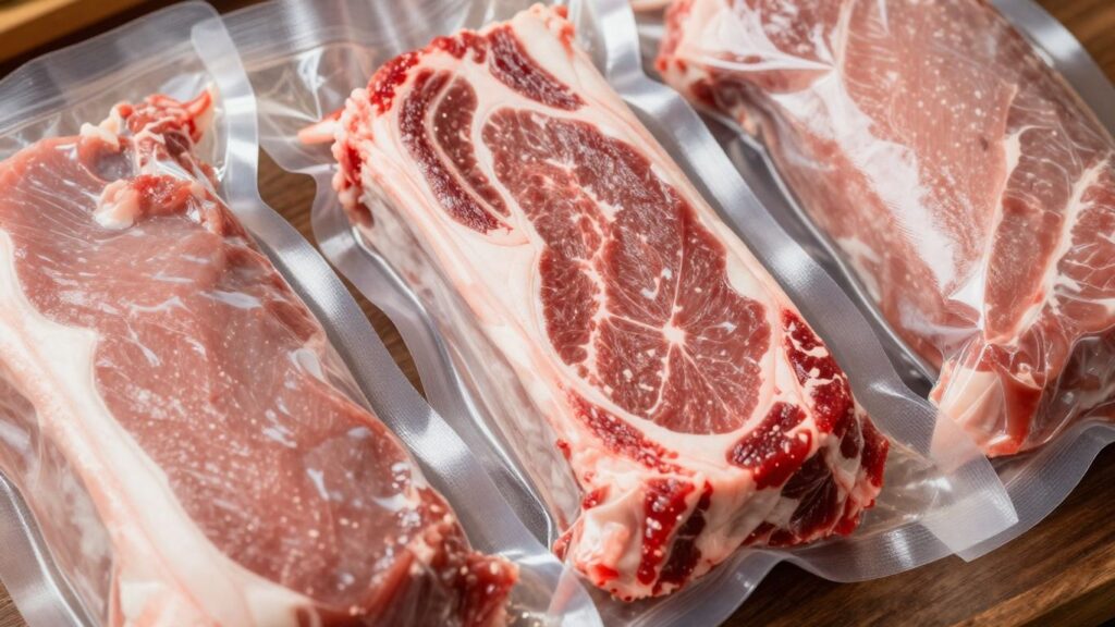 หลักการ ซีลเนื้อวัวและเนื้อหมู เพื่อยืดอายุได้นานสูงสุด